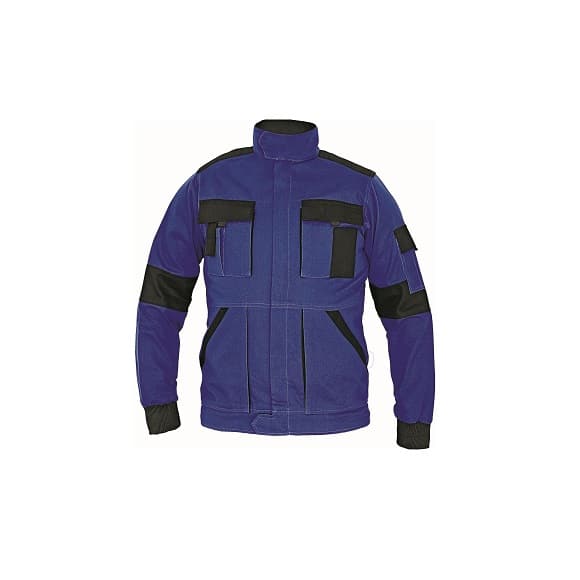 03010380 MAX lady jacket blue CERVA 2016 02 31894 www - Bluza robocza damska MAX LADY CERVA WYPRZEDAŻ