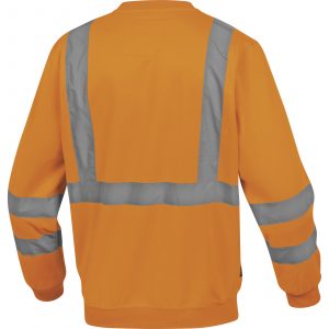 ASTRAL OR back 300x300 - Bluza ostrzegawcza molton żółta pomarańczowa fluo ASTRAL DELTA PLUS